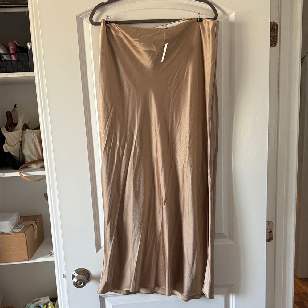 Madewell Beige Maxi Skirt